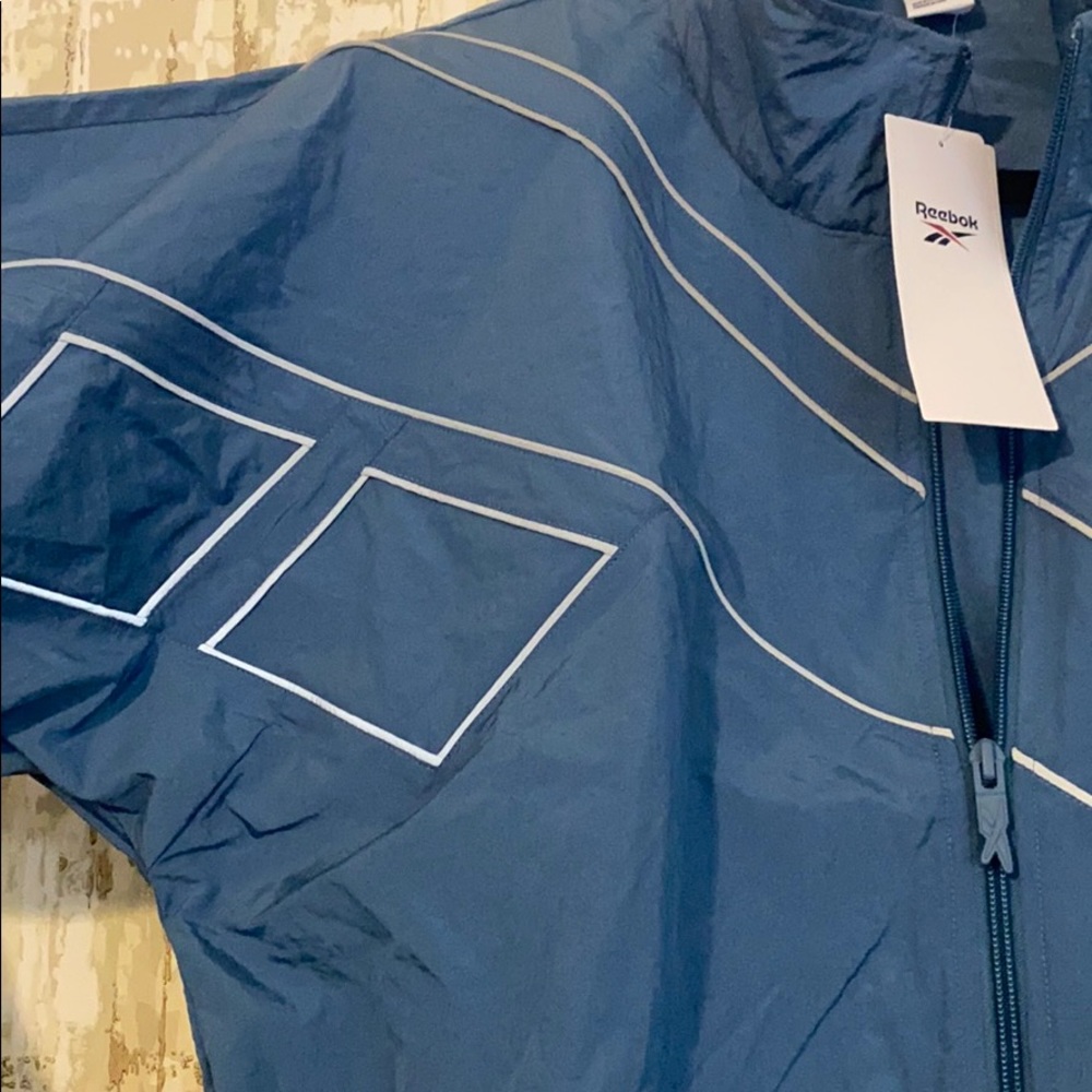 💛BNWT - Reebok Track Jacket - Sz M - Picture 2 of 6